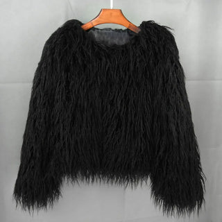 Buy black Faux Fur Jackets