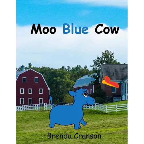 Moo Blue Cow - Paperback