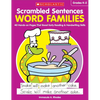Scrambled Sentences: Word Families: 40 Hands-On Pages That Boost Early Reading & Handwriting Skills - Paperback
