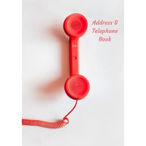Address and Telephone Book: Address and Telephone Book 7" x 10" 187 pages - Paperback