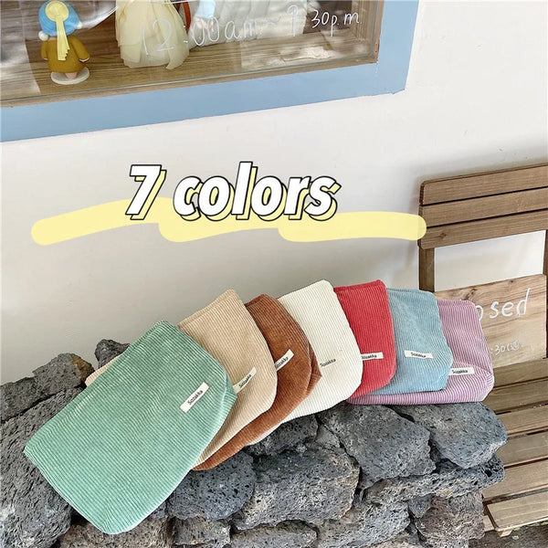 Corduroy Travel Cosmetic