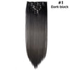 Long Straight Clip in on Hair Extensions
