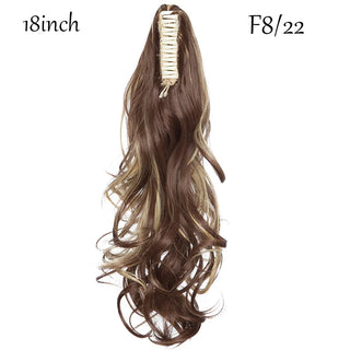 Buy f8-22-new Claw Clip on Ponytail Hair Extension