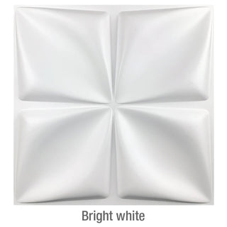 Buy s-bright-white Non-Self-Adhesive 3D Wall Sticker