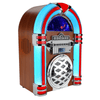 Victor Broadway II Desktop LED CD Jukebox Mahogany - Refurbished