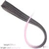 22 Inch Synthetic Colored Highlight Hair Extensions