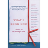 What I Know Now: Letters to My Younger Self - Paperback