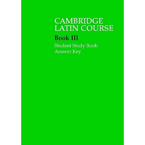 Cambridge Latin Course 3 - Paperback