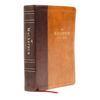 Nasb, MacArthur Study Bible, 2nd Edition, Leathersoft, Brown, Comfort Print: Unleashing God's Truth One Verse at a Time - Imitation Leather