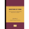 Questions of Form: Logic and Analytic Proposition from Kant to Carnap - Paperback