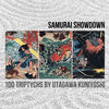 Samurai Showdown: 100 Triptychs by Utagawa Kuniyoshi - Paperback