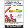 RAPID RESULTS Credit Repair Credit Dispute Letter System - Paperback