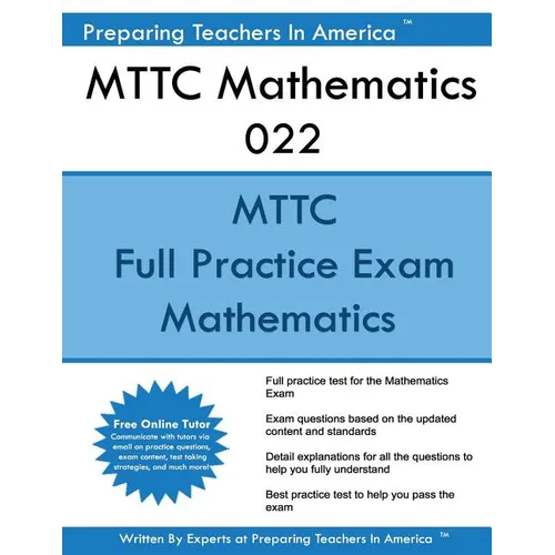 MTTC Mathematics 022: MTTC Math Michigan Test For Teacher Certification - Paperback