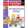 Big Preschool Workbook: Ages 3 - 5, 140+ Days of PreK Learning Materials, Fun Homeschool Curriculum Activities Help Pre K Kids Prep With Letter Tracin - Paperback