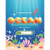 Sea Creatures With Names: Ocean Discovery For Kids - Tracing & Coloring Book: Learn, Trace and Color Ocean Animals With Puzzles - Paperback