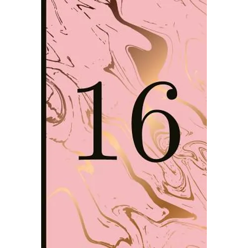 16: A Beautiful 16th Birthday Gift and Keepsake to Write Down Special Moments - Paperback