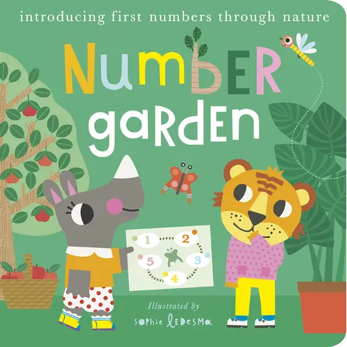 Number Garden: Introducing First Numbers Through Nature - Board Book