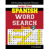 Large Print SPANISH WORD SEARCH Book; 2 - Paperback