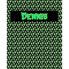 120 Page Handwriting Practice Book with Green Alien Cover Dennis: Primary Grades Handwriting Book - Paperback