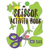 Scissor Activity Book: Cutting practice worksheets for pre k, ages 3.4.5, cut and glue activity book with 100 pages. - Paperback