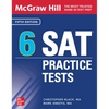 McGraw Hill 6 SAT Practice Tests, Fifth Edition - Paperback