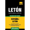 Vocabulario español-letón - 7000 palabras más usadas - Paperback