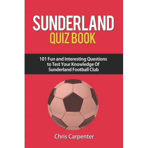Sunderland Quiz Book - Paperback
