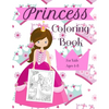 Princess Coloring Book For Kids Ages 4-8: A Fun Beautiful Princess Coloring Book For All Kids Ages 4-8 - Paperback