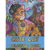 Cute Cat Coloring Book: CUTE FUN CAT COLORING BOOK - Best Gift For Girls, Boys And Cat Lovers (Kid's Cute Cat Coloring Books) - Paperback