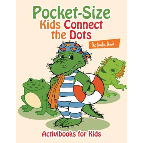 Pocket-Size Kids Connect the Dots Activity Book - Paperback