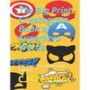 The Big Print Cryptogram Book of Superhero Words: 100 Superhero Quotes and Taglines - Paperback