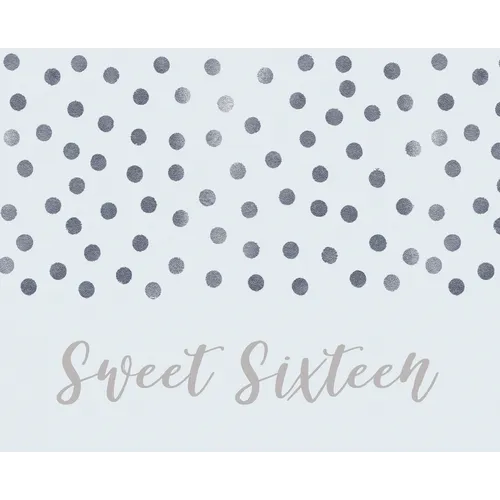 Happy 16th Birthday Guest Book (Landscape Hardcover): Sweet Sixteen Guest book, party and birthday celebrations decor, memory book, 16th birthday, hap - Hardcover