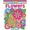Notebook Doodles Flowers: Coloring & Activity Book - Paperback