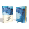 Niv, Artisan Collection Bible, Cloth Over Board, Blue, Art Gilded Edges, Red Letter Edition, Comfort Print - Hardcover