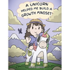 A Unicorn Helped Me Build a Growth Mindset: A Cute Children Story To Help Kids Build Confidence, Perseverance, and Develop a Growth Mindset. - Hardcover