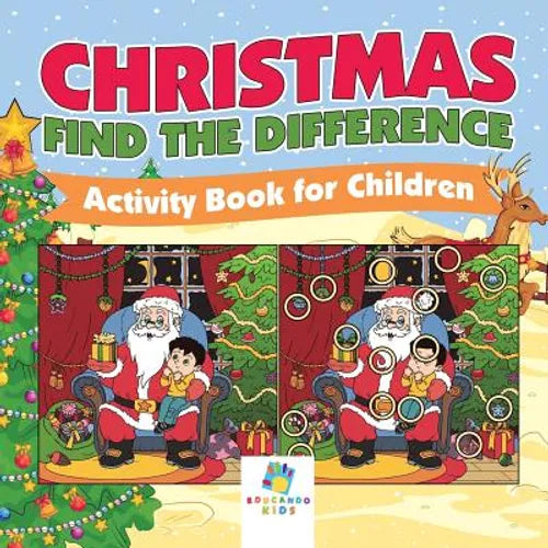 Christmas Find the Difference Activity Book for Children - Paperback