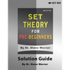 Set Theory for Pre-Beginners - Solution Guide - Paperback