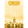 Chess Score Sheets: Score book Sheets Pad for Recording Your Moves During a Chess Games. Chess Notation Book, Chess - Paperback