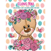 I Love You Valentine's Day Coloring Book For Kids: With Bonus Activity Pages, Valentine's Day Gifts - Paperback