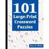 101 Large-Print Crossword Puzzles: A Fun and Challenging Puzzle Book - Paperback