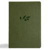 CSB Super Giant Print Reference Bible, Digital Study Edition, Olive Leathertouch - Imitation Leather