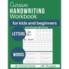 Cursive handwritting workbook for kids and beginners: Writing Practice Book Letters, Master letters and words Animal theme 78 pages - Paperback
