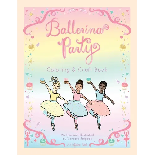 Ballerina Party Coloring & Craft Book - Paperback