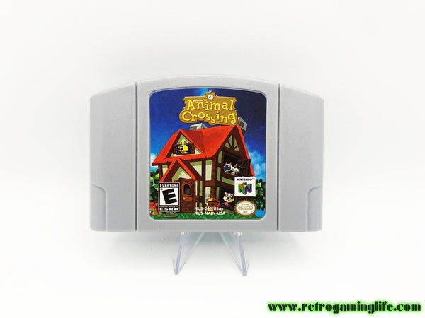 Animal Crossing Nintendo 64 Fully Translated English Game Cart (Reproduction)