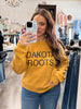 Dakota Roots Graphic Crew - Mustard