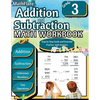 Addition and Subtraction Math Workbook 3rd Grade: Addition and Subtraction Grade 3 with Regrouping Activities - Paperback