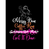 Messy Bun Coffee Run: Funny Quotes and Pun Themed College Ruled Composition Notebook - Paperback