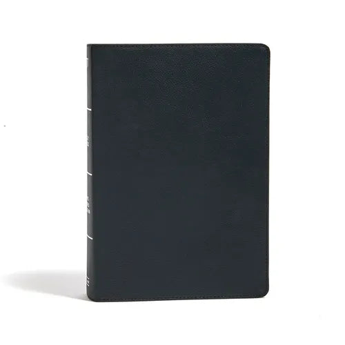 KJV Super Giant Print Reference Bible, Black Genuine Leather - Leather