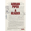 Adrian Piper: A Reader - Paperback