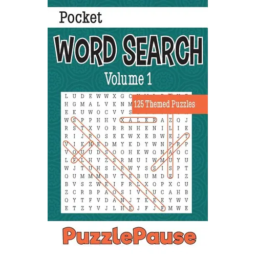 Pocket Word Search: 125 Themed Puzzles - Paperback
